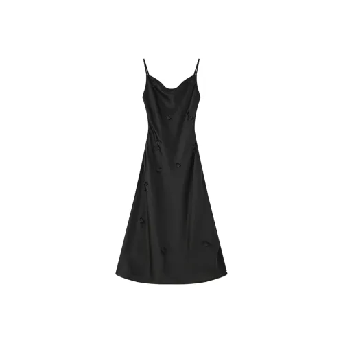 THE SEA LIFE Платье-юбка Женское Черный маг