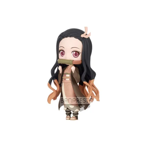BANPRESTO Нэдзуко Камадо Очки Factory Q posket Demon Slayer Kimetsu No Yaiba Модель 2 B Версия Фигурка в стиле чиби