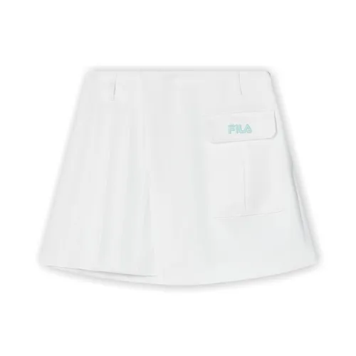 FILA белые женские повседневные шорты