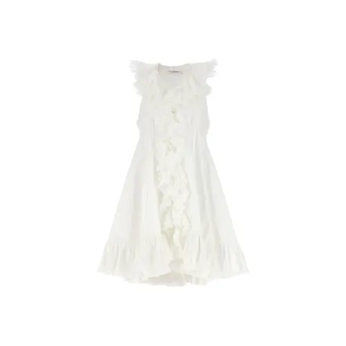 PHILOSOPHY DI LORENZO SERAFINI Без рукавов Платье Женское Белое