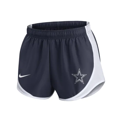 nike Dallas Cowboys Tempo Повседневные шорты Женские Морской синий