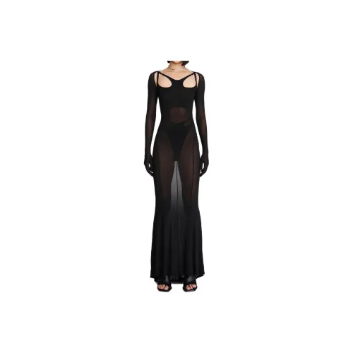 DION LEE Женские Платья с Длинным Рукавом