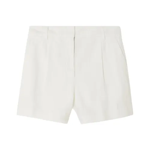 BRUNELLO CUCINELLI Повседневные шорты Женские Белые