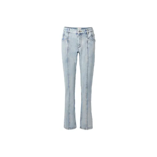 ISABEL MARANT Синие Женские Джинсы
