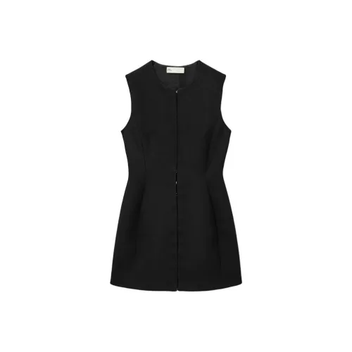 TORY BURCH Без рукавов Платье Женское Черное