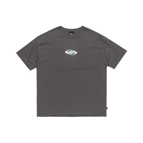 Quiksilver T-Shirt Мужской Темно-Серый