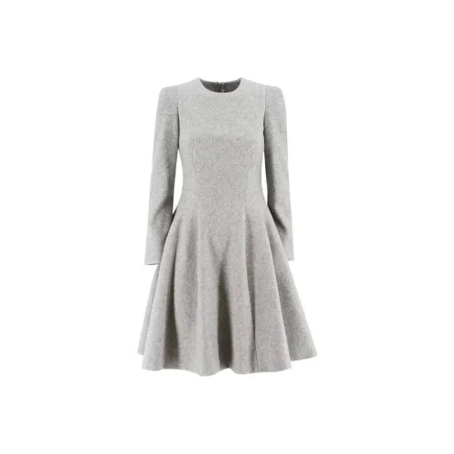 ERMANNO SCERVINO Серый Женские Длинные Платья с Рукавами