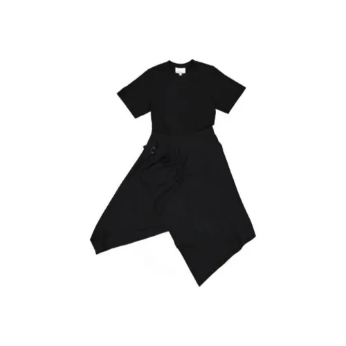 3,1 PHILLIP LIM Black Женские Короткие Платья с Рукавами
