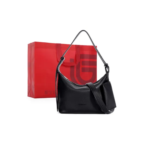 Dubaolu Сумка через плечо из синтетической кожи женская черная желтая красная