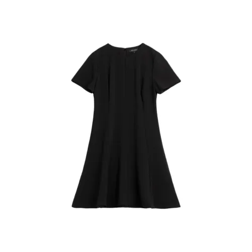 CLUB MONACO Короткий рукав Платье Женское Черное