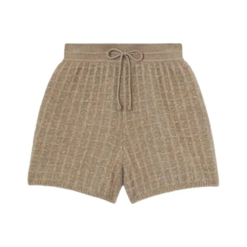 Loro Piana Коричневые Женские Повседневные Шорты