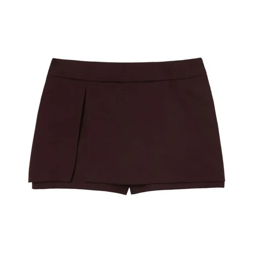 PINKO SS24 Повседневные шорты Женские Бордовый