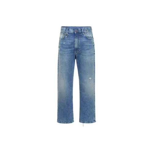 R13 Джинсы Женские Сумеречный Синий