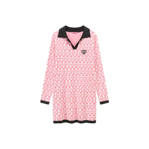 CHUU Женские Длинные Платья с Рукавами