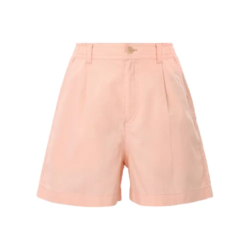 UNIQLO Повседневные шорты женские Пастельно-розовые