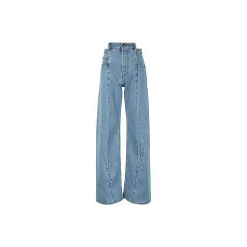 Maison Margiela Синие Женские Джинсы