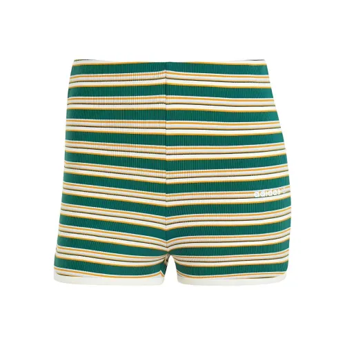 Adidas Originals Повседневные шорты Женские Преппи Зеленый