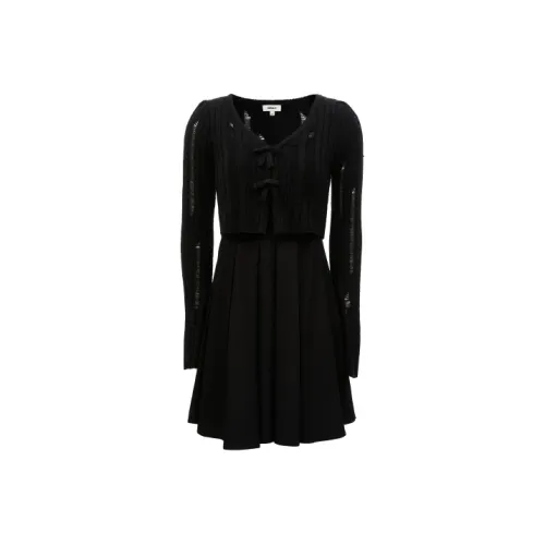 ONLY Длинное платье с длинными рукавами женское