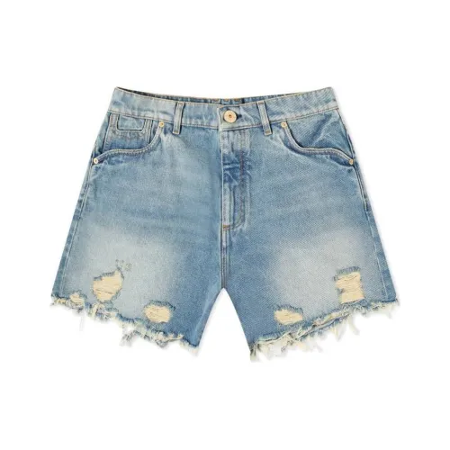 BALMAIN Повседневные шорты женские синие