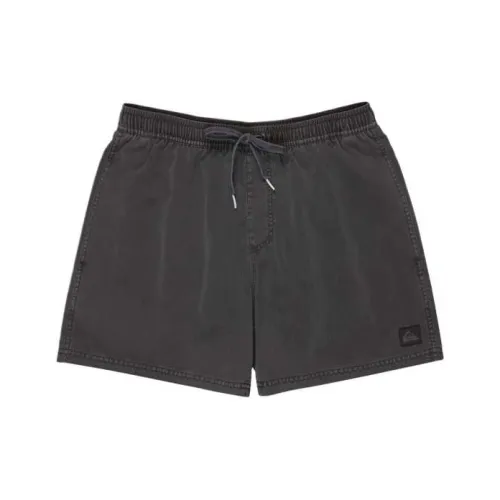 Quiksilver Черные Мужские Пляжные Шорты