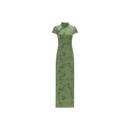 MTHE Короткий рукав Платье Женское