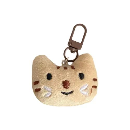 ROUERXIONG Милый Кошка And Рыбка Брелок Куклы Плюшевый Брелок 4CM Рекомендуемый рост