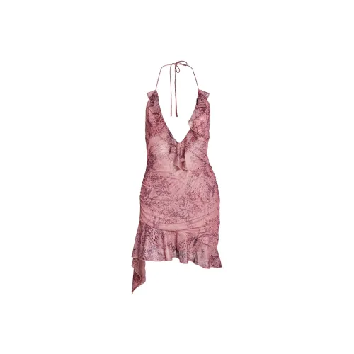 I.AM.GIA VIRA Мини Платье Slip Платье Женское Розовый Розовый