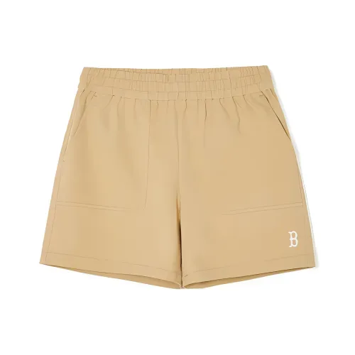 Шорты MLB Base Logo Casual Женские Хаки