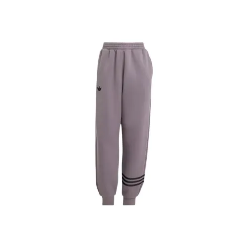 Adidas Originals Neuclassics Sweat pants Вязаные Тренировочные брюки Женские Trace Серый Черный