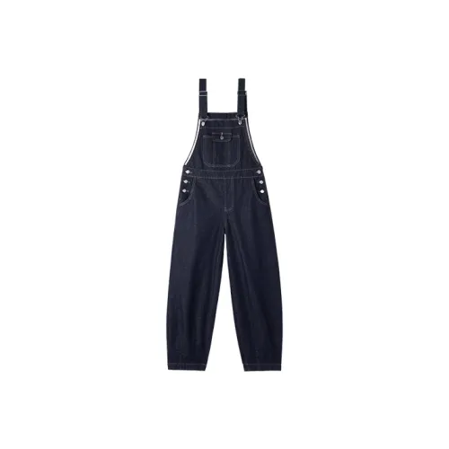 HIPPIEMISS Комбинезоны Женские Хорошо Выстиранный Синий