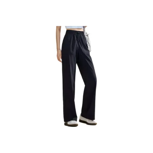 ANTA Sports Life Collection Вязаные тренировочные брюки Женские базовые Черный