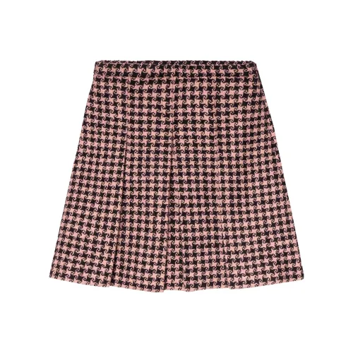 GUCCI Повседневные короткие юбки Женские Розовый