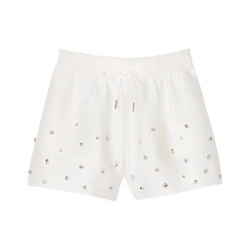 Sandro Повседневные шорты Женские Белые
