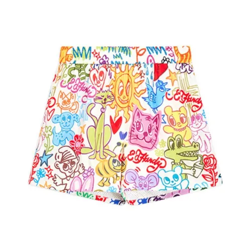 Ed Hardy Многоцветные Шорты Женские Повседневные