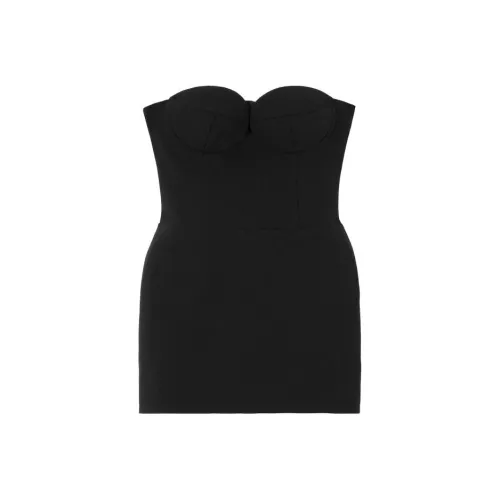 Magda Butrym Черное Женское Платье без рукавов