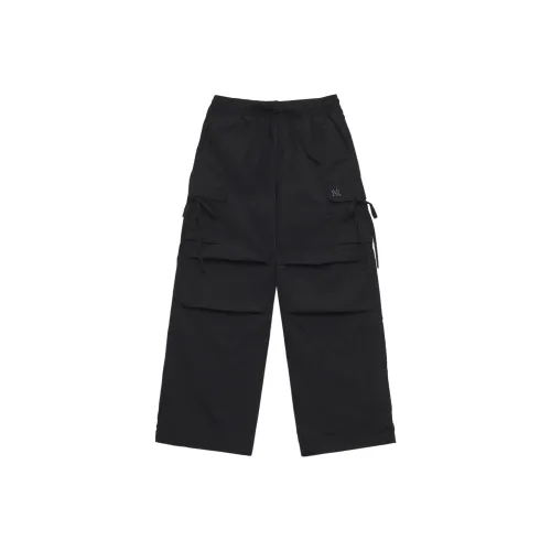 Mlb Base Logo New York Yankees Basic Collection SS25 Карго Брюки Женские Черные