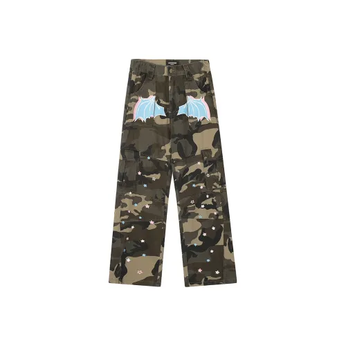 LBPC x PickleClub Камуфляж Унисекс Джинсы