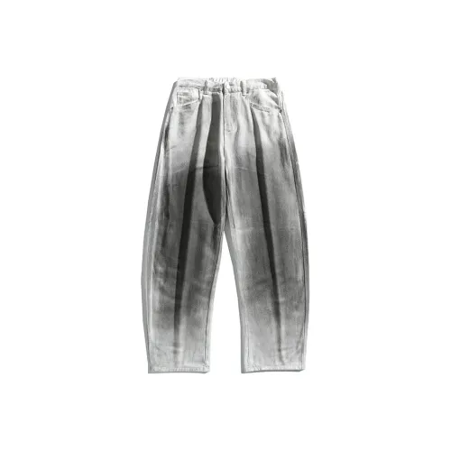 YPUT Белый Унисекс Джинсы