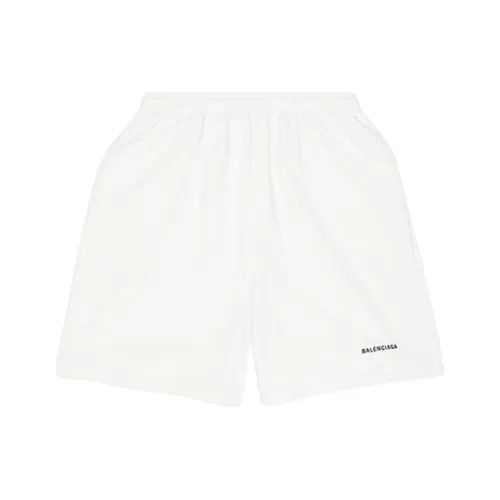 BALENCIAGA Белые Женские Повседневные Шорты