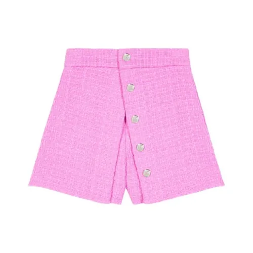 Maje Повседневные шорты женские розовые
