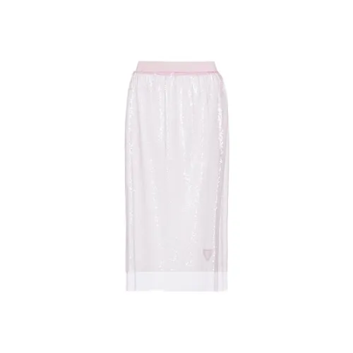 PRADA Фиолетовые Женские Повседневные Длинные Юбки