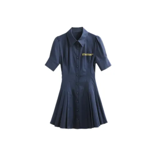 ABBY GODDESS Короткое платье с короткими рукавами женское