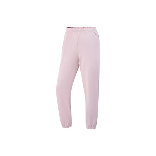 LINING Fitness Series Вязаные Тренировочные Брюки Женские Galalith Розовый