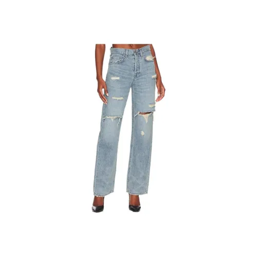 GRLFRND Синие Женские Джинсы