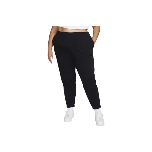 nike Sportswear CHILL Terry Вязаные Спортивные Штаны Женские Черные