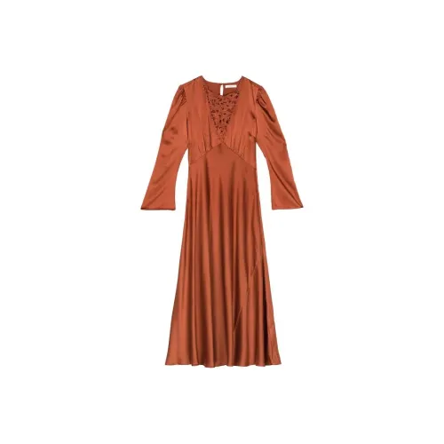 DOEN Женские Платья с Длинным Рукавом