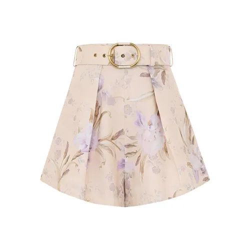 Zimmermann Многоцветные Женские Повседневные Шорты
