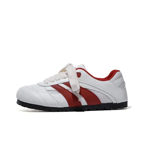 FUERSEN Slip-resistant Abrasion-resistant Low-top Skateboard Shoes Women's FUERSEN Противоскользящие Износостойкие Низкие Кеды для Скейтбординга Женские