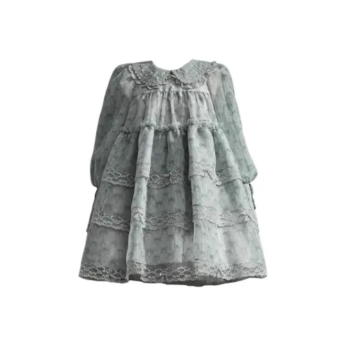 JORYAweekend Длинное платье с длинными рукавами женское звездно-серый