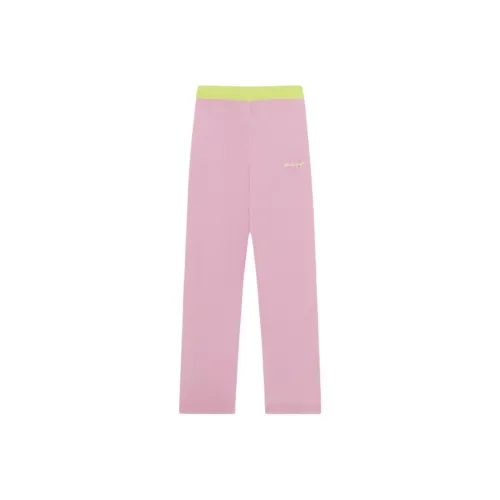 KARL LAGERFELD Вязаные спортивные брюки женские розовые